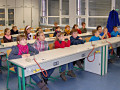 Im Chemieraum ist es sehr spannend