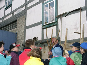 Holzgabel
